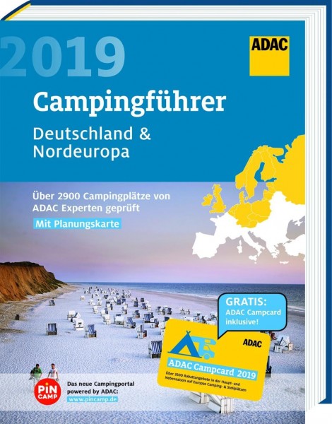 ADAC Campingführer Deutschland & Nordeuropa 2019