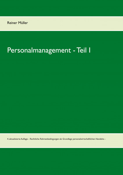 Personalmanagement - Teil I