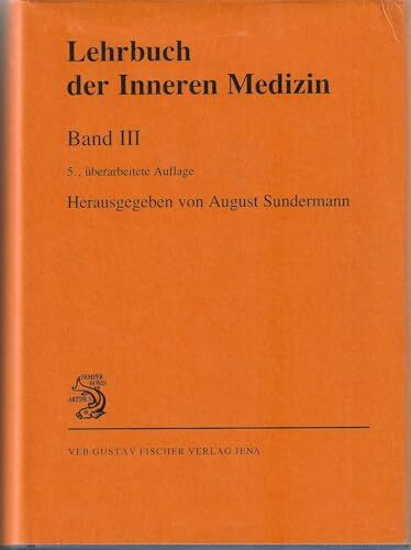 Lehrbuch der Inneren Medizin, Band 3