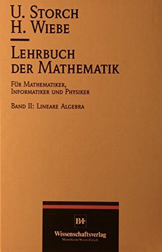 Lehrbuch der Mathematik Bd. 2: Lineare Algebra