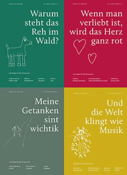 Die Wortfinder - Band 1 bis 4 im Paket: 110 Fragen & 348 Antworten. Philosophie & Ethik, Religion & Glaube, Tod & Sterben.