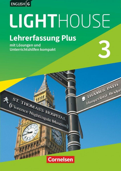 English G Lighthouse|NULL|Allgemeine Ausgabe|Band 3: 7. Schuljahr|NULL|NULL|Lehrkräftefassung Plus|Mit Lösungen und Unterrichtshilfen kompakt
