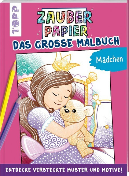 Zauberpapier - Das große Malbuch - Mädchen