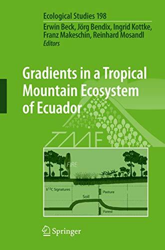 Gradients in a Tropical Mountain Ecosystem of Ecuador (Ecological Studies, 198, Band 198) Gradients in a Tropical Mountain Ecosystem of Ecuador (Ecological Studies, 198, Band 198)