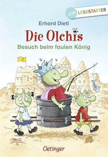Die Olchis. Besuch beim faulen König: Vorlesestarter | Vorlesestarter für Vorschulkinder ab 5 Jahren
