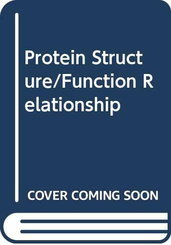 Protein Structure/Function Relationship