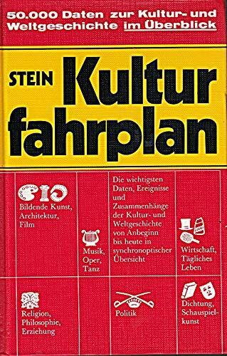 Kulturfahrplan [Gebundene Ausgabe].