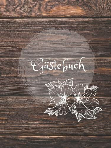 Gästebuch zum Ausfüllen für Fereinwohung, Hotel, 200 Seiten mit Fragen Hardcover Vintage Holz Holzoptik: für Ferienwohnung, Ferienhaus, Hotel, AirBnB, ... Schutzhütte, Campingplatz, Bed and Breakfast