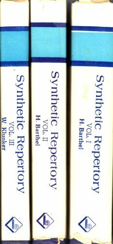 Synthetic Repertory. Repertoire Synthetique. Synthetisches Repertorium. 3 Vol./Bände