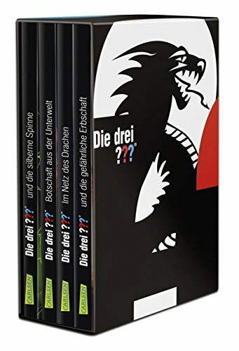 Die drei ???: Die drei ???-Schuber: Die drei Fragezeichen und die silberne Spinne; Die drei Fragezeichen, Botschaft aus der Unterwelt; Die drei ... Fragezeichen und die gefährliche Erbschaft