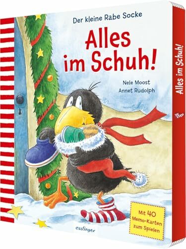Der kleine Rabe Socke: Alles im Schuh! Mit Memo-Spiel: Nikolaus- und Weihnachts-Pappebuch ab 3 Jahren Der kleine Rabe Socke: Alles im Schuh! Mit Memo-Spiel: Nikolaus- und Weihnachts-Pappebuch ab 3 Jahren
