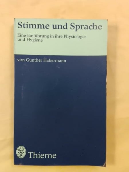 Stimme und Sprache.