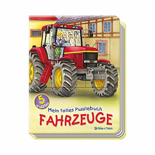 Mein tolles Puzzlebuch - Fahrzeuge: 5 Puzzles