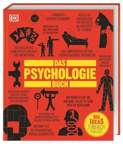 Big Ideas. Das Psychologie-Buch: Big Ideas - einfach erklärt. Über 100 wichtige psychologische Theorien und Konzepte aus 200 Jahren Psychologie-Geschichte