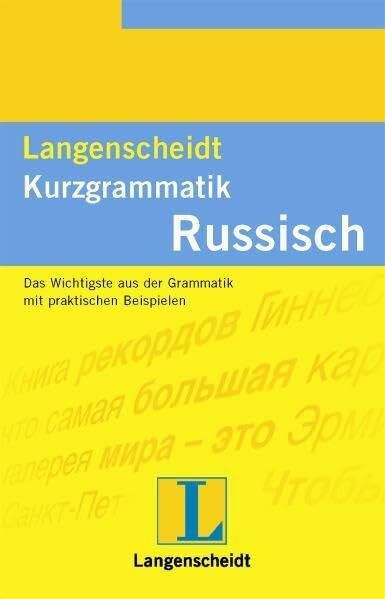 Langenscheidt Kurzgrammatik, Russisch
