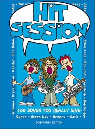 Hit Session: 100 Songs You Really Sing: Liederbuch für Gitarre: 100 Songs You Really Sing. Leadsheet- u. Text-/Akkordsymb.-Version. Leadsheet- u. Text-/Akkordsymb.-Version