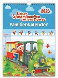 Trötsch Unser Sandmännchen XL-Familienplaner Familienkalender Unser Sandmännchen und seine Freunde 2023