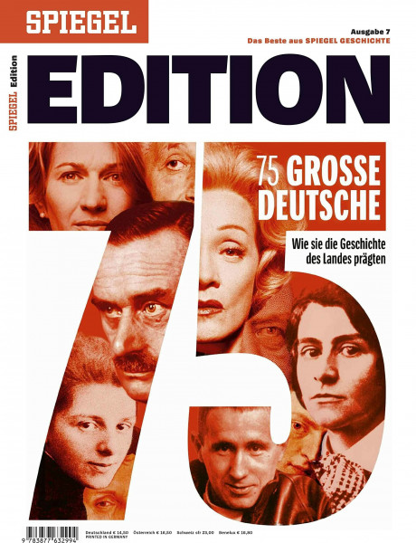 75 große Deutsche: SPIEGEL EDITION