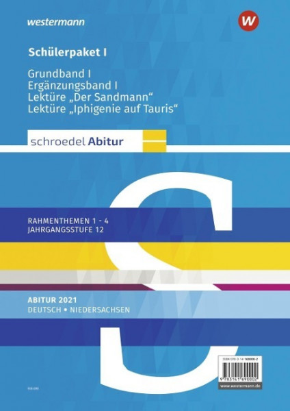 Schroedel Abitur - Ausgabe für Niedersachsen 2021. Deutsch. Schülerpaket I