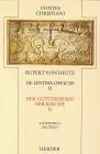 Fontes Christiani, 2. Folge, 25 Bde., Kt, Bd.33/2, Der Gottesdienst der Kirche
