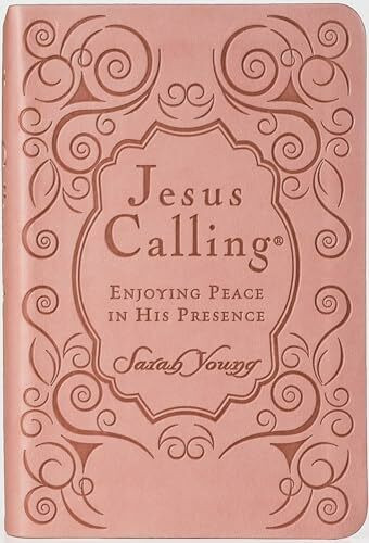 Thomas Nelson Jesus Calling, Pink Leathersoft, With Scripture References, Enjoying Peace In His Presence (A ...