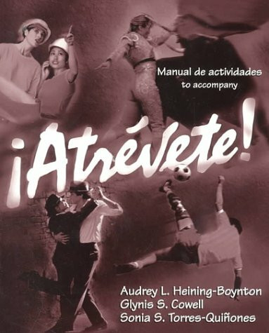 Manual De Actividades to Accompany Atrevete