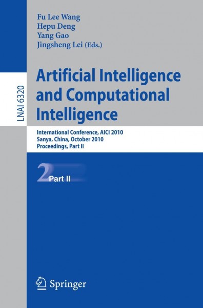 Artificial Intelligence and Computational Intelligence 2