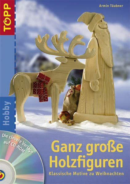 Ganz große Holzfiguren: Klassische Motive zu Weihnachten