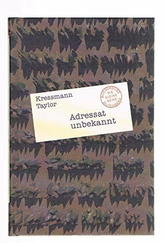 Adressat unbekannt