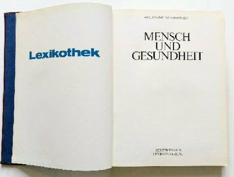 Mensch und Gesundheit. (3. Themabd.)