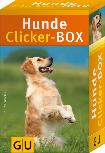 Hunde-Clicker-Box: 36 Trainingskarten, Clicker und Begleitbuch (GU Tier-Box)