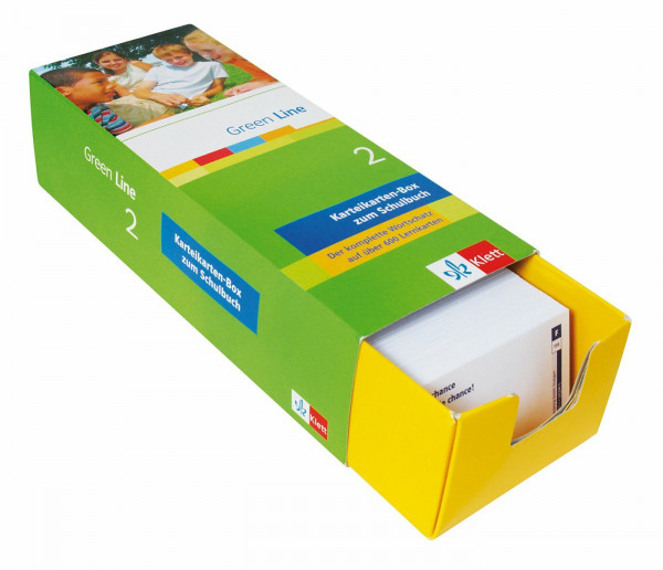 Green Line 2 - Vokabel-Lernbox zum Schülerbuch: 2. Lernjahr passend zum Lehrwerk (Green Line. Bundesausgabe ab 2006)