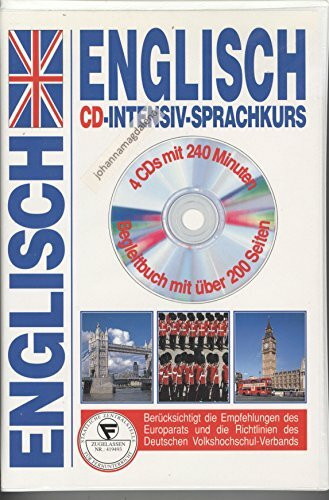 Englisch CD-Intensiv-Sprachkurs - 4 CDs + Begleitbuch mit über 200 Seiten