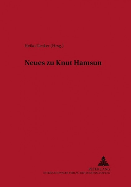Neues zu Knut Hamsun