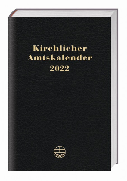 Kirchlicher Amtskalender 2022 - schwarz
