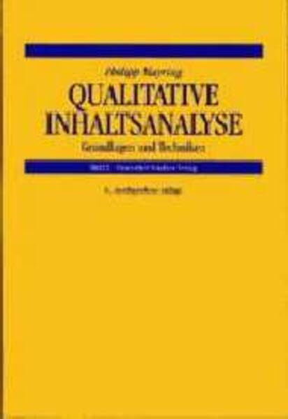 Qualitative Inhaltsanalyse