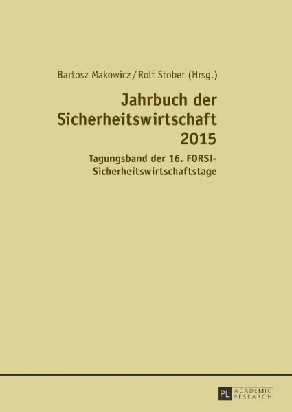 Jahrbuch der Sicherheitswirtschaft 2015