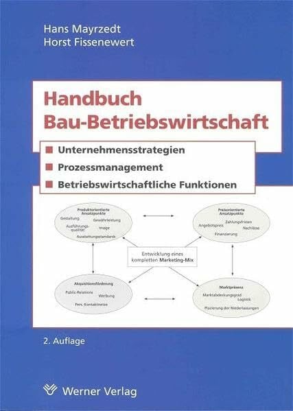 Handbuch Bau-Betriebswirtschaft: Unternehmensstrategien, Prozessmanagement, Betriebswirtschaftliche Funktionen