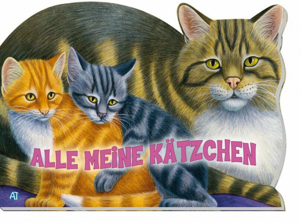 Gestanzte Tierbücher ALLE MEINE KÄTZCHEN