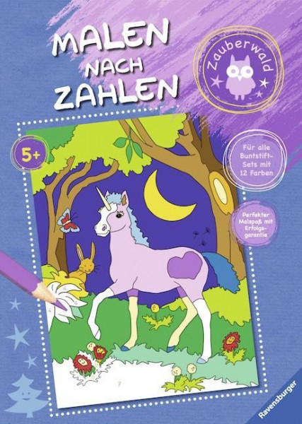 Malen nach Zahlen: Zauberwald