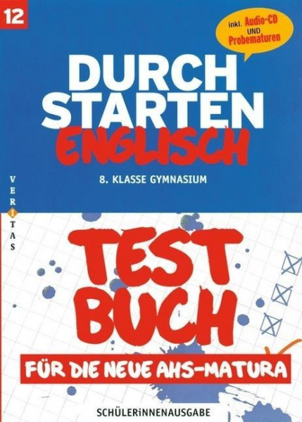 Durchstarten für die neue AHS-Matura 8. Klasse. Übungsbuch