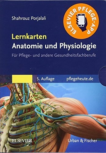 Lernkarten Anatomie und Physiologie: für Pflege- und andere Gesundheitsfachberufe