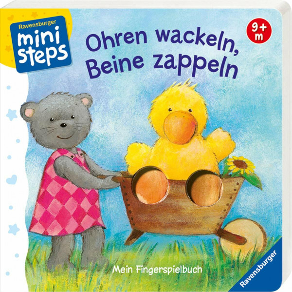 Ohren wackeln, Beine zappeln: Ab 9 Monaten (ministeps Bücher)