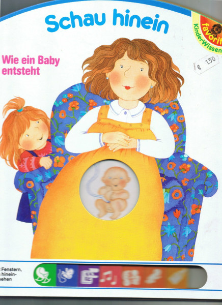 Schau hinein wie ein Baby entsteht
