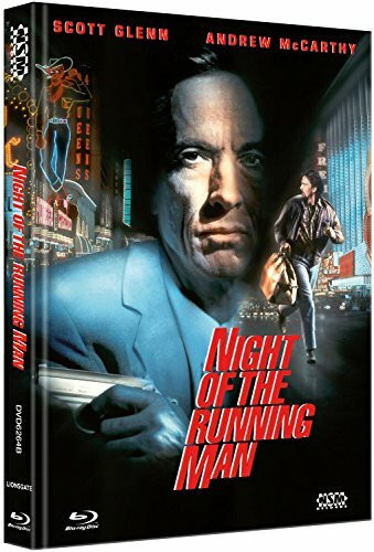 Night of the running Man - uncut (Blu-Ray+DVD) auf 333 limitiertes Mediabook Cover B [Limited Collector's Edition]
