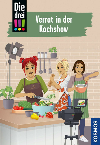 Die drei !!!, 122, Verrat in der Kochshow: Spannender Kinderkrimi ab 10 Jahren über Freundschaft, Teamgeist und clevere Detektivinnen mit jeder Menge Power (122)