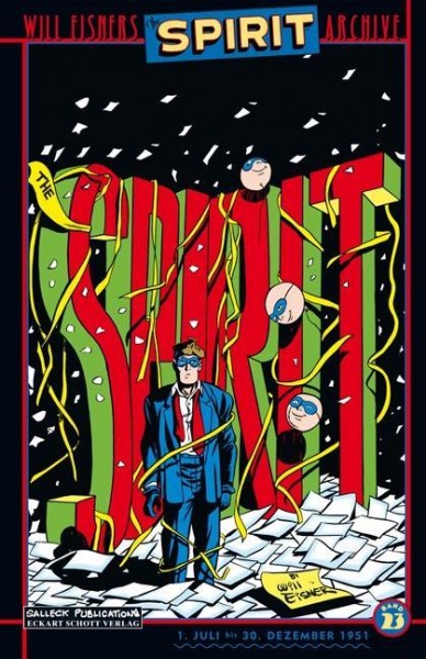 Will Eisners Spirit Archive, Band 23, Juli bis Dezember 1951, Vorzugsausgabe