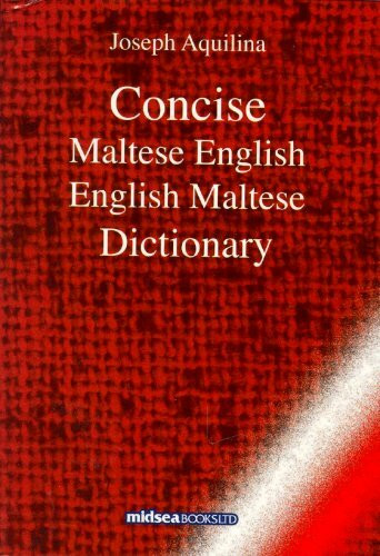 Concise Maltese-English-Maltese Dictionary