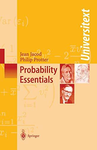 Probability Essentials (Universitext)