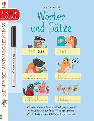 Mein Wisch-und-weg-Lernspaß: Wörter und Sätze (1. Klasse) (Wisch-und-weg-Lernspaß-Reihe)